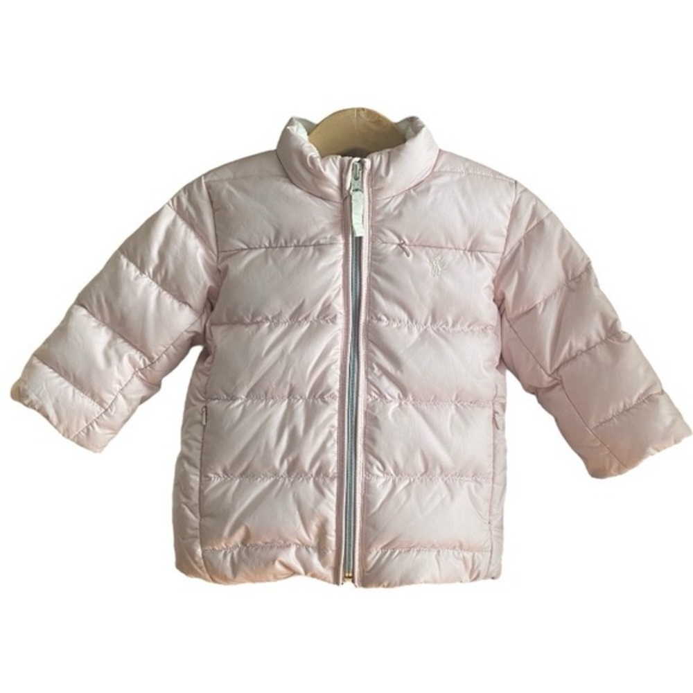 Ralph Lauren Pink Puffer Jacket 12M